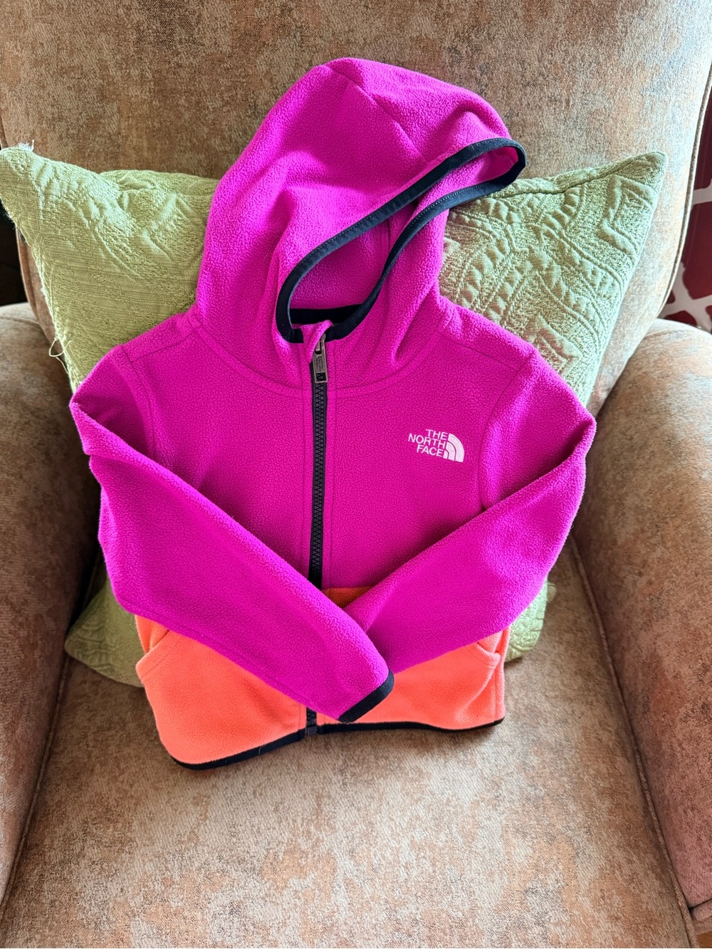 The North Face Toddler Girls Hooded Fleece 3T